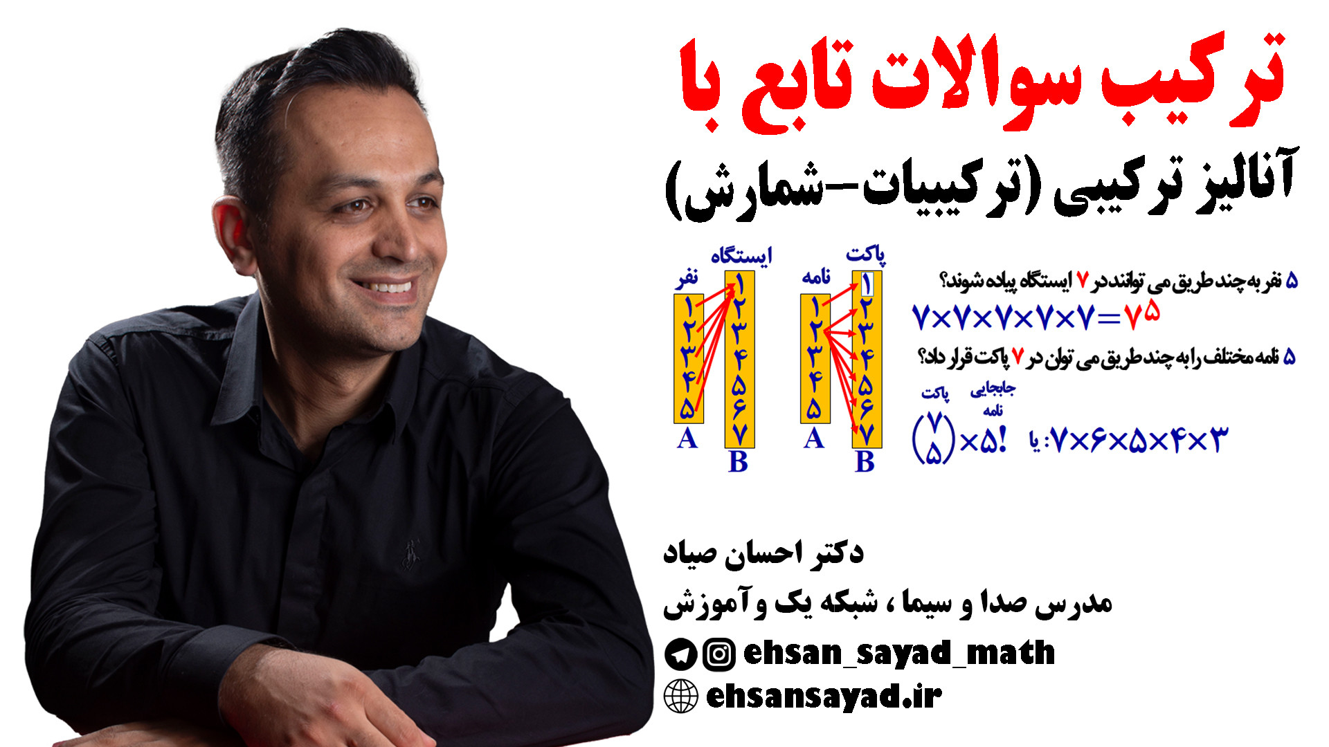 حل سوالات ترکیبی تابع با آنالیز ترکیبی پاکسازی پوست