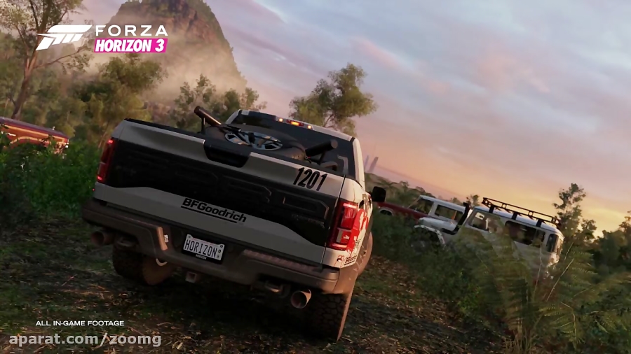 تریلر هنگام عرضه Forza Horizon 3 - زومجی