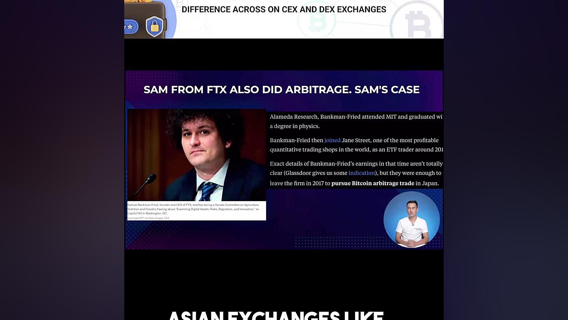 Sam , from , FTX , made , 50$M , withe , arbitrage