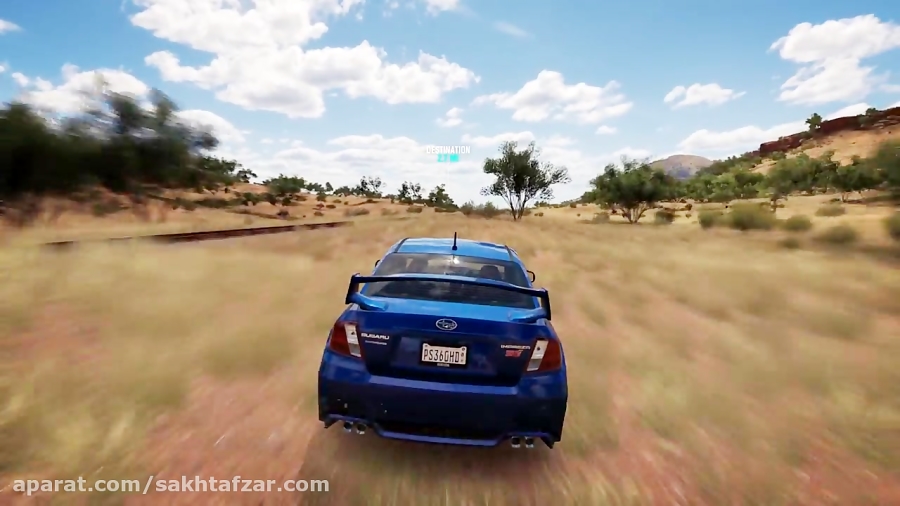 نمایش گیم پلی زیبا از بازی Forza Horizon 3