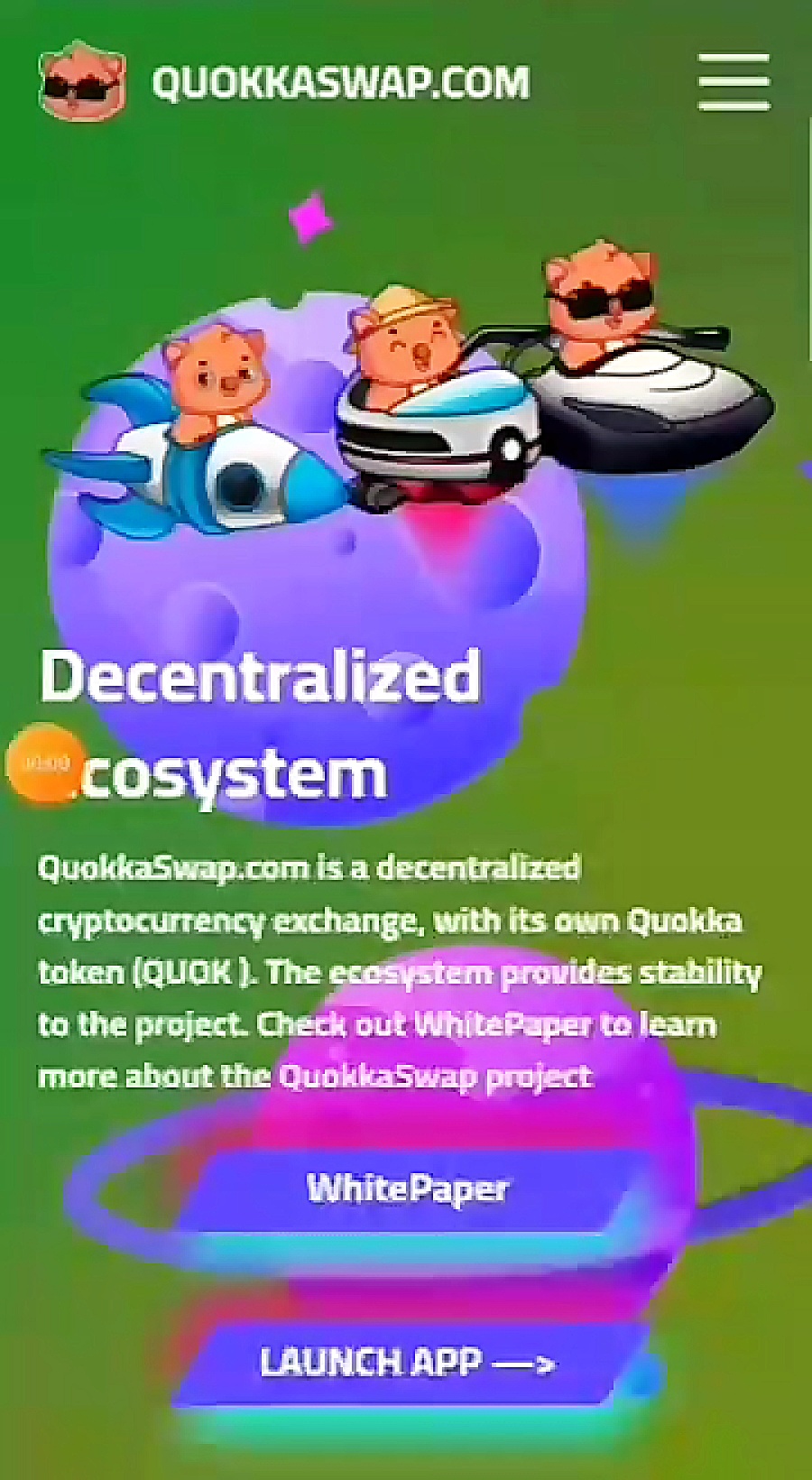 پاداش , دلاری , Quokkaswap , ایردراپ , صرافی , اندازی , QuokkaSwap , توکن , Quokka , شروع , می‌توانید , لینک , سایت , ثبت , بخش , جوایز , بروید , سه , سکه , نجام , وظایف , قییل , کانال , شبکه , اجتماعی , مجموعه , حد , برداشت , برسید , بدست , ادرس , بایننس , اسمارت , چین , تراست , انتقال , دهید , ۱۲ , ساعت , درخت , کلیک , ۱۵ , بصورت , ساعته , جایزه , میده , قیمت , کنونی , سنت , میباشد , گزارش , تیم , پروژه , پایان , ایرد
