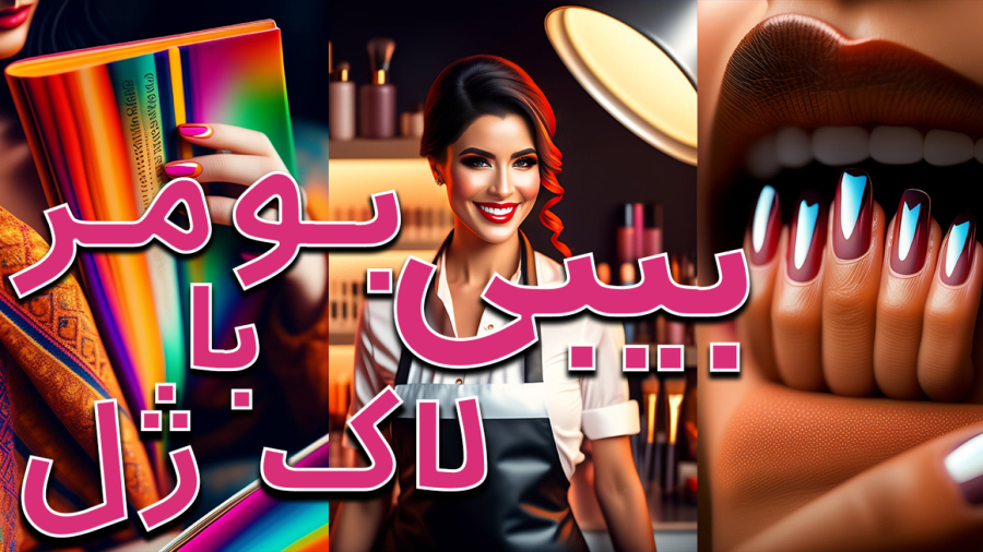 آموزش بیبی بومر با لاک ژل ناخن