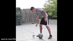 چالش دیدنی انداختن توپ به داخل...