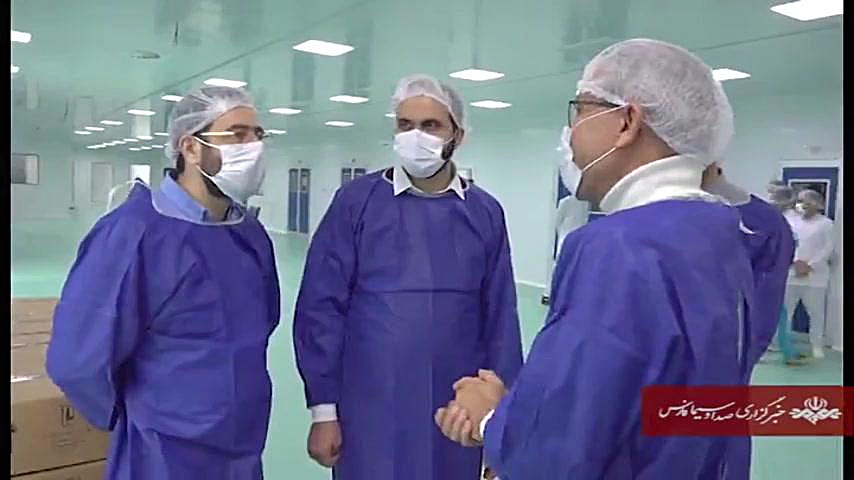 مراسم افتتاحیه شرکت داروسازی سلامت سازان پارس بوعلی کامپوزیت ونیر