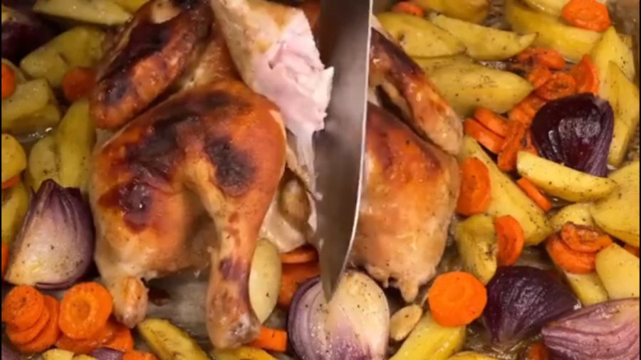 پخت مرغ به روش سر آشپز ایتالیایی