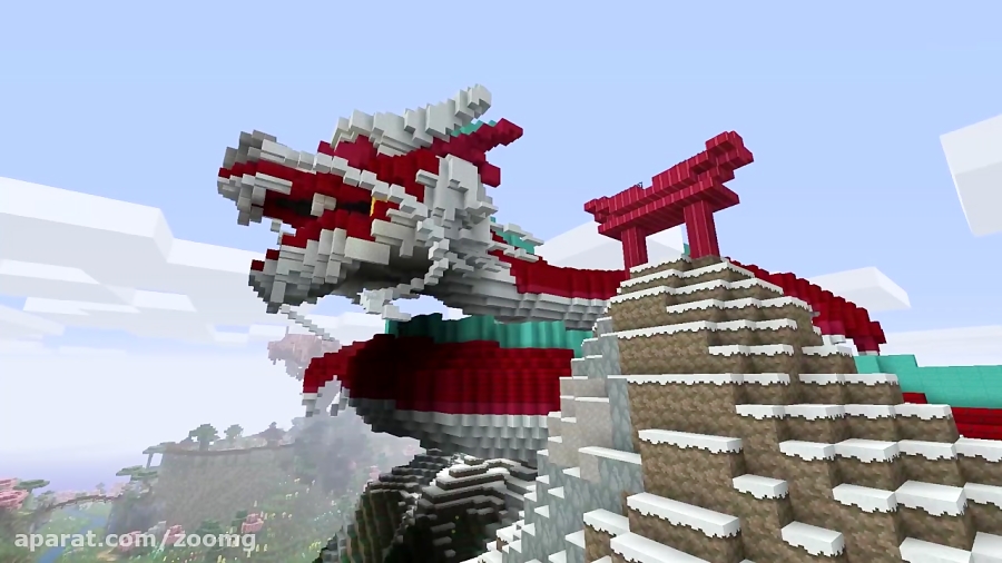 تریلر بسته اساطیر چین برای بازی Minecraft - زومجی