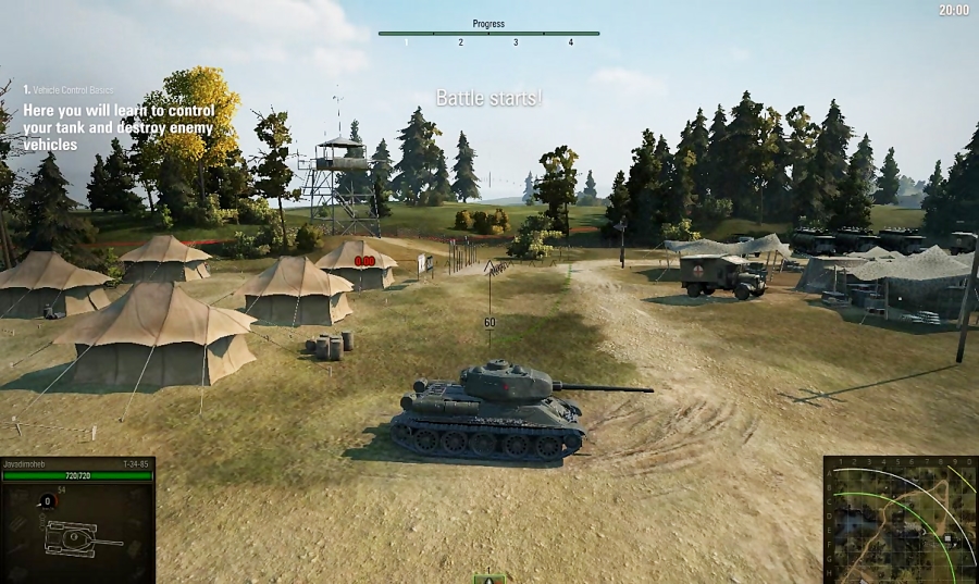 بازی جهانی از تانک ها | World of Tanks | پیش نمایش بازی