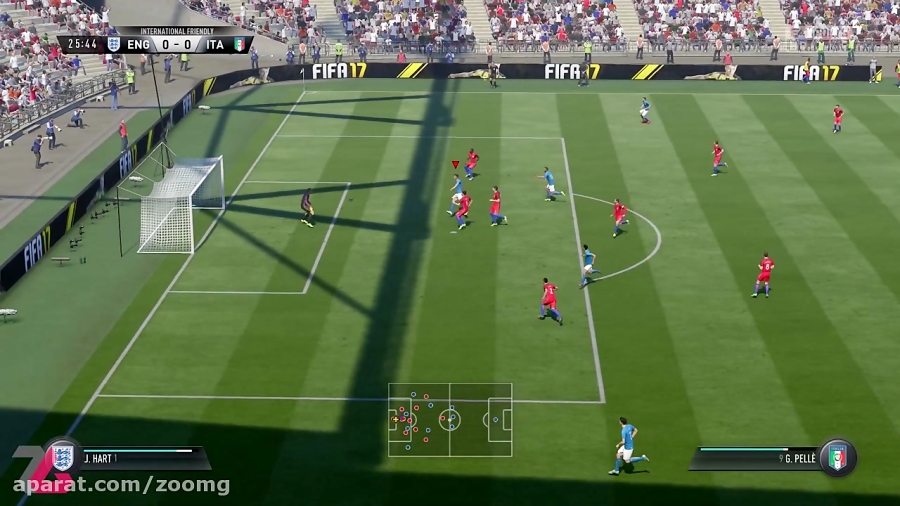 بررسی ویدیویی بازی FIFA 17 - زومجی