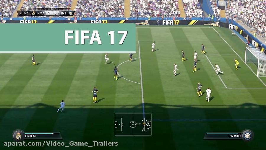 مقایسه گرافیک بازی FIFA 17 در کنسول های مختلف