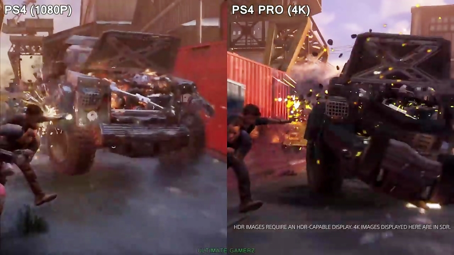 مقایسه ی PS4 pro با PS4