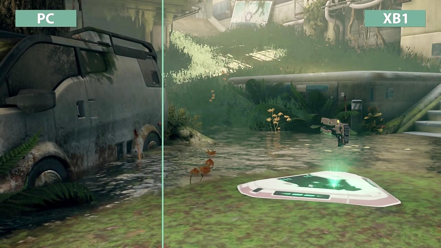 مقایسه گرافیک بازی Halo 5 Forge - PC vs XO