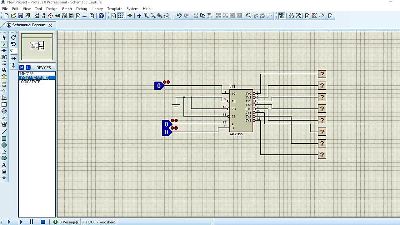 آزمایش 1-7 (صحت عملکرد تراشه 74155 ) دکتر پوست