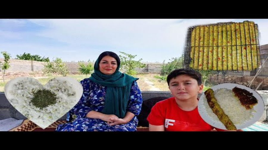 پخت خوشمزه ترین کوبیده مرغ با ماست مزدار شده خیلی خوشمزه