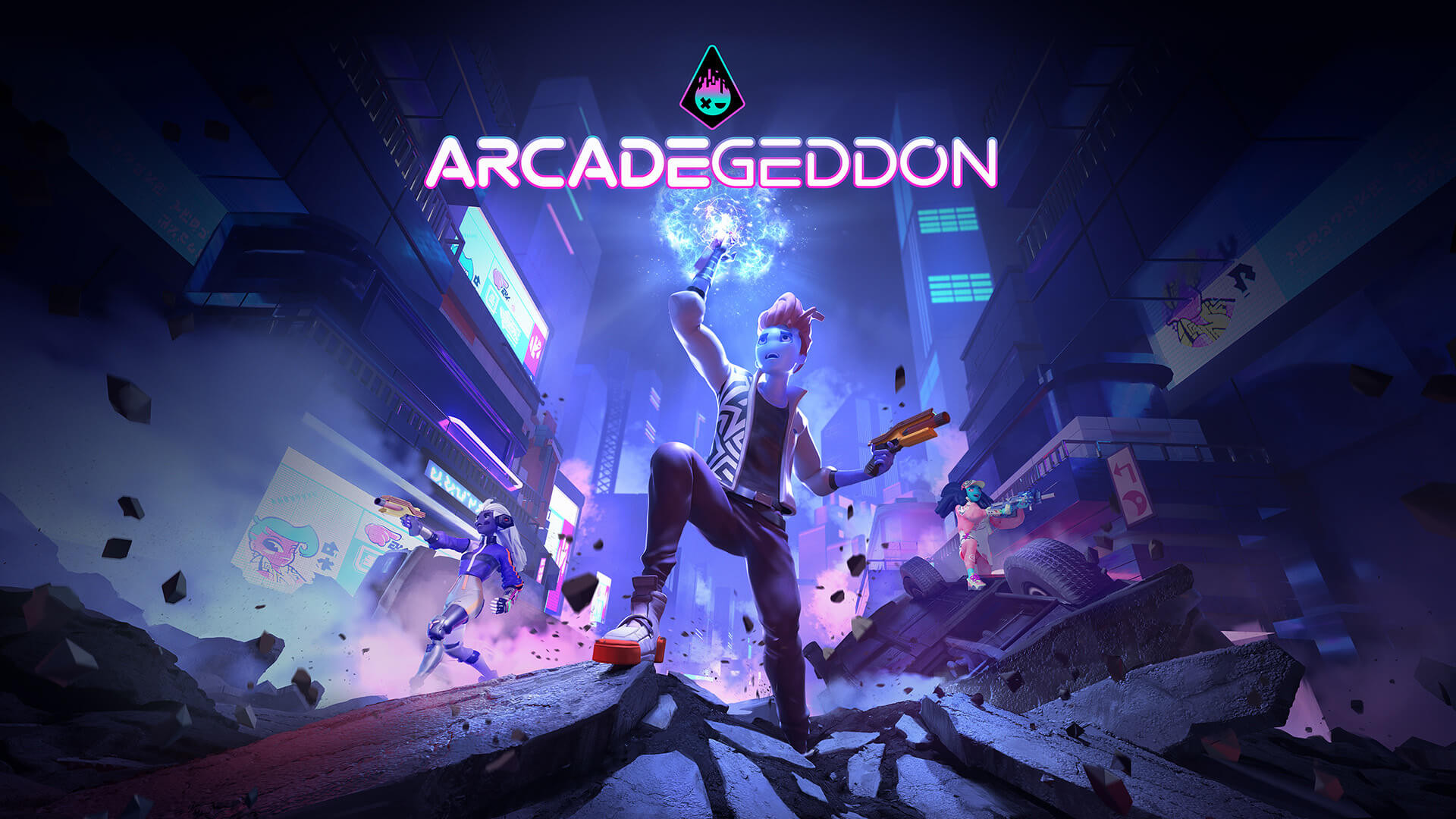 گیم‌پلی بازی جدید Arcadegeddon بلیچینگ