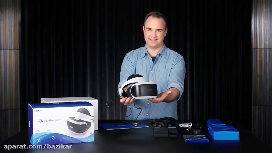 Unboxing دستگاه Playstation VR