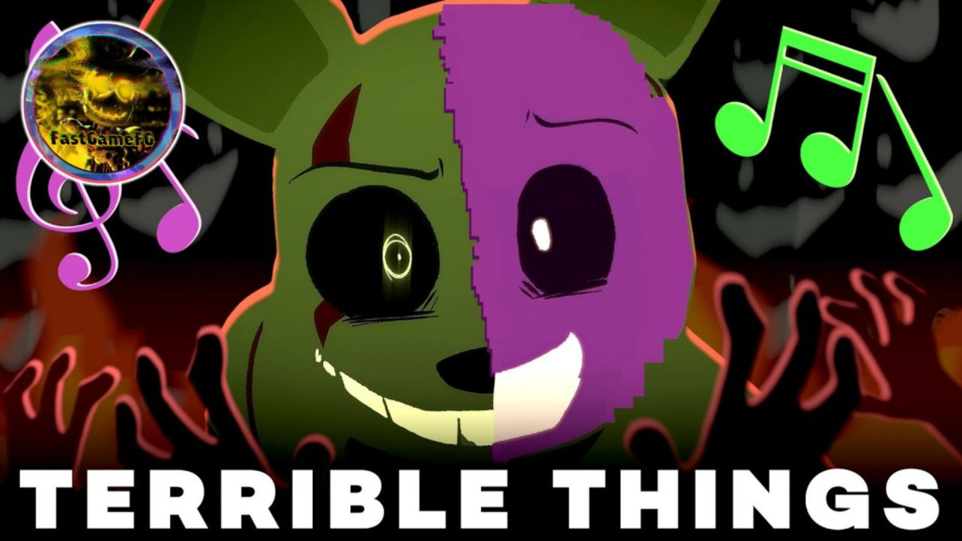 آهنگ فناف چیز های وحشتناک | fnaf song TERRIBLE THINGS | زیرنویس فارسی (توضیحات) مهران مدیری