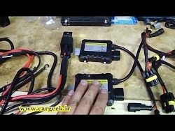 آموزش نصب کیت زنون خودرو با رل...