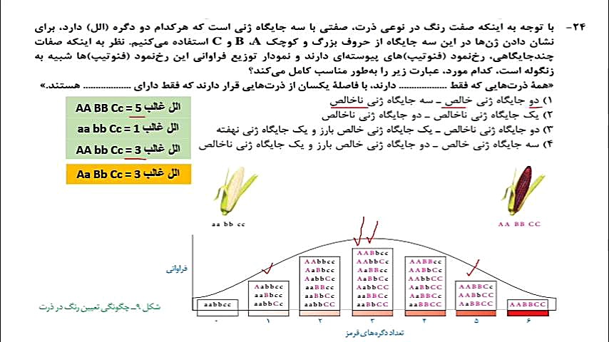 تحلیل تست 24 زیست شناسی کنکور تیر 1402 لایک
