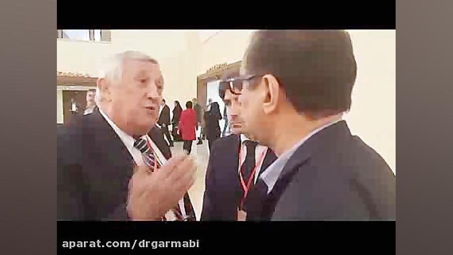 رایزنی دکتر گرمابی با سرمایه گذار اروپایی دکتر حمید گرمابی