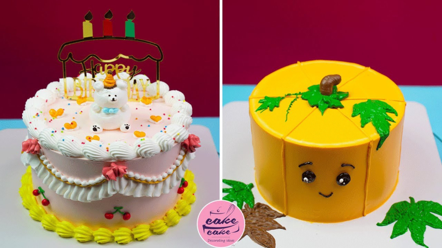 آموزش تزیین کیک فانتزی - کیک و شیرینی خانگی