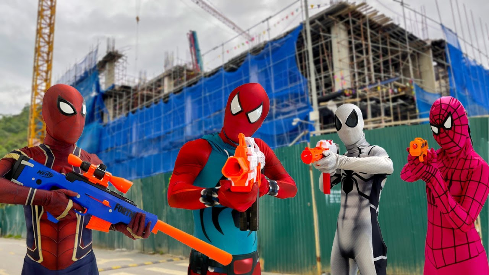 مرد عنکبوتی ، مبارزه سنگین با...