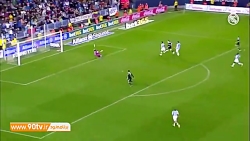 پاس گل های رونالدو برای گرت بی...