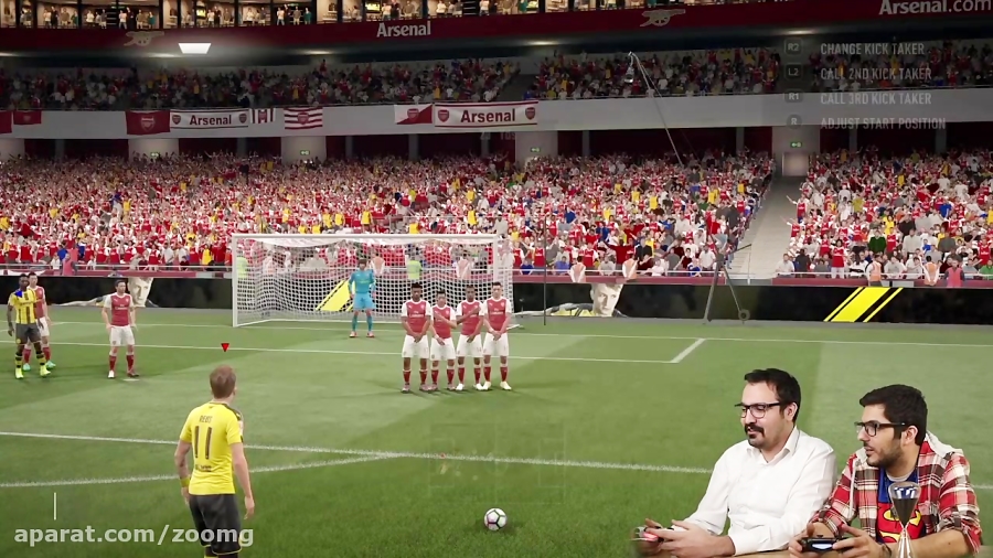 نیم نگاه FIFA 17 - زومجی نیم نگاه FIFA 17 - زومجی