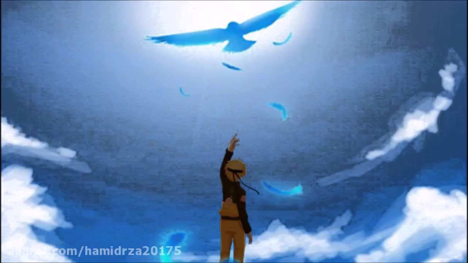 ورودی انیمه ی ناروتو | پرنده ی ابی | blue bird زمان215ثانیه
