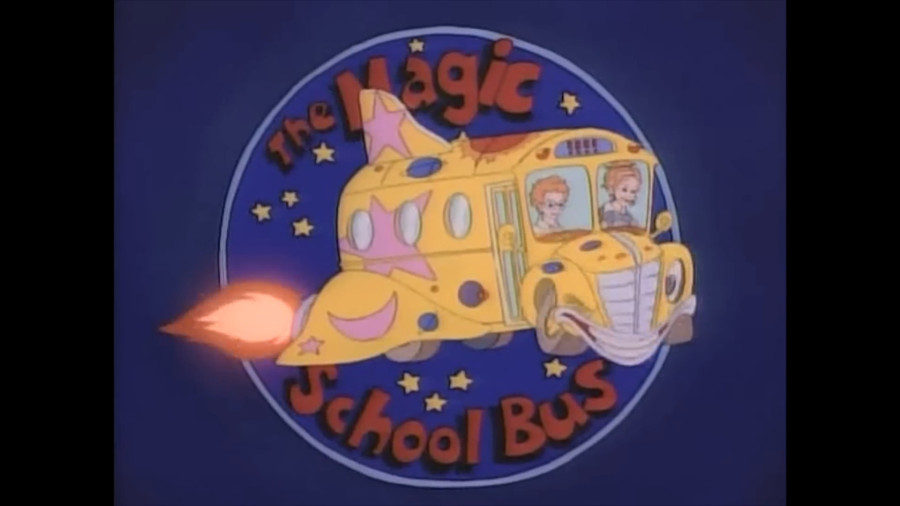 سفرهای علمی (97-1994) The Magic School Bus | تیتراژ انیمیشن سریالی (زبان اصلی) زمان62ثانیه