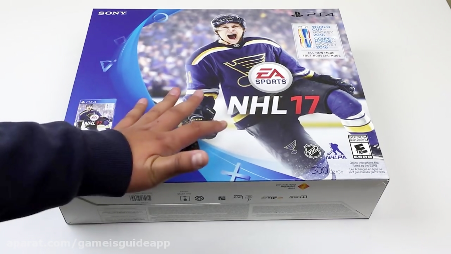 انباکسینگ | PS4 Slim NHL 17 | جدید بود!