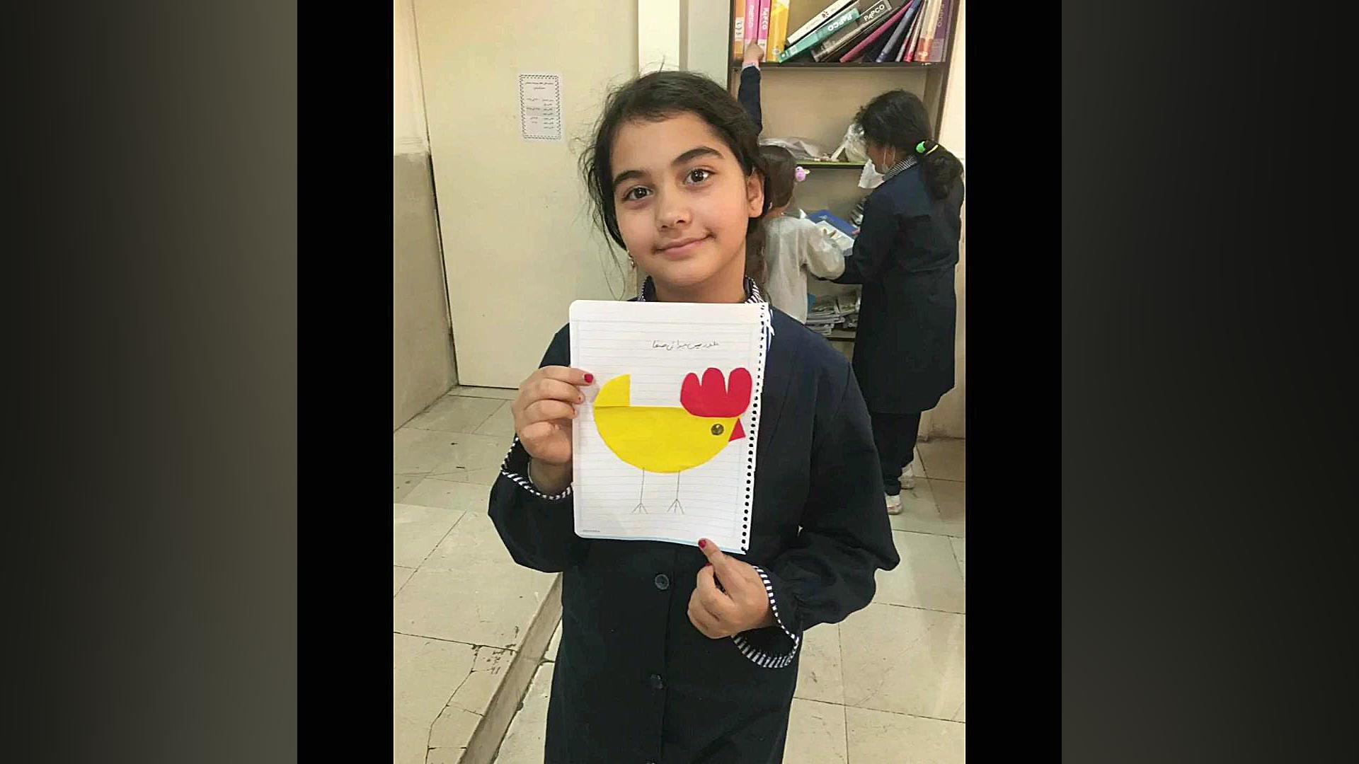 كاردستي با دايره و كسر