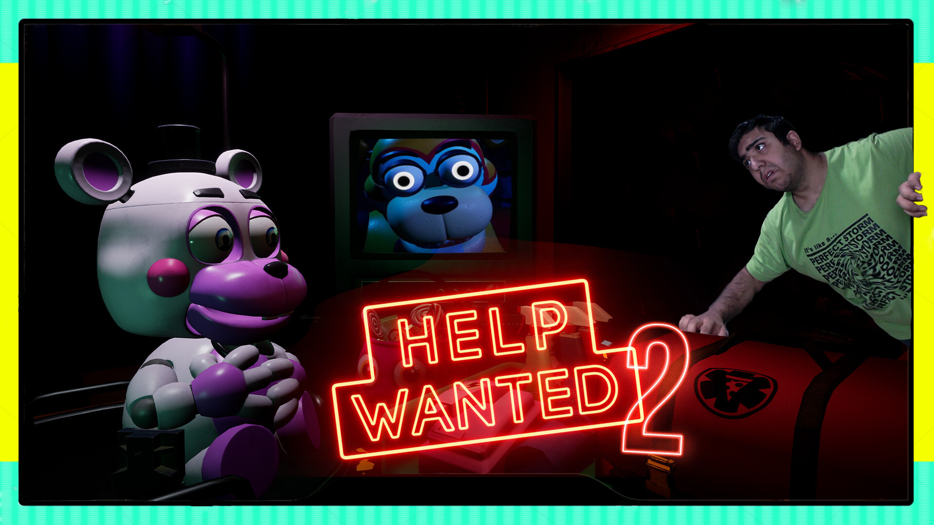 فناف : هلپ وانتد 2 قسمت 1 (بیمارستان!) fnaf help wanted 2 کله پوک
