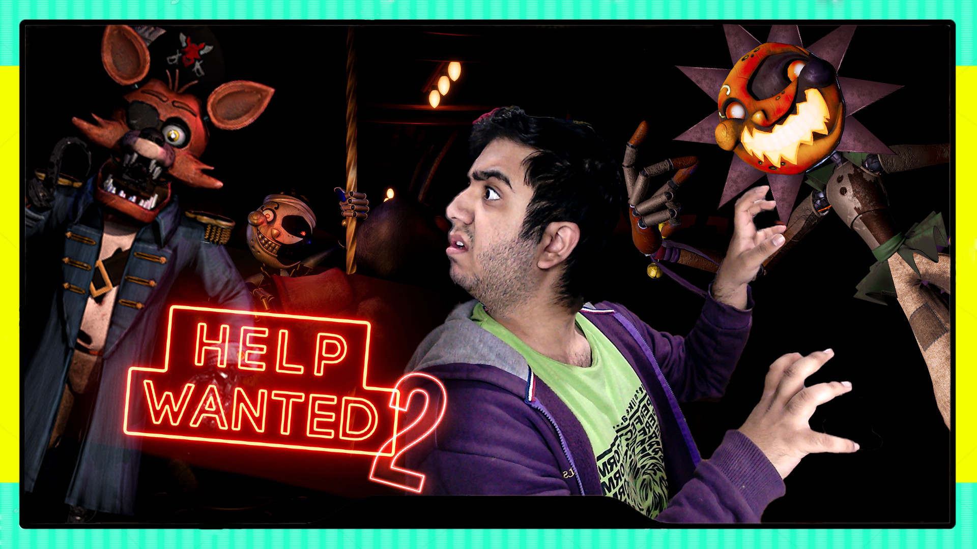 فناف : هلپ وانتد 2 قسمت 2 (سیرک) fnaf help wanted 2 آهو خمیازه