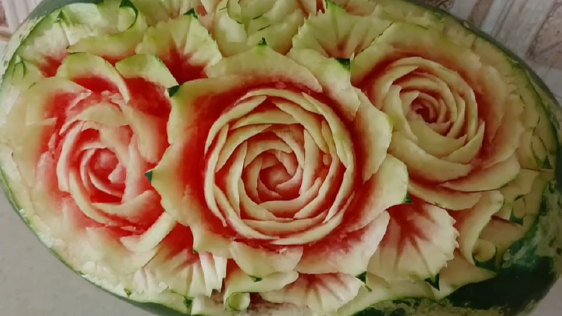 تزیین هندوانه شب یلدا ۱۴۰۲ ، میوه آرایی یلدا ۱۴۰۲ زمان89ثانیه