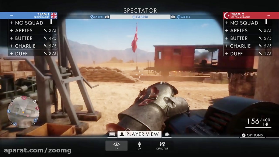 نگاه گذرا به حالت Spectator در Battlefield 1 - زومجی