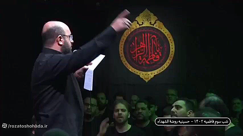 روضه و ماتم شروع شد از توی کوچه ها/ دکتر حسین محمدی فام/ شب سوم فاطمیه استوری فشفشه‌ای