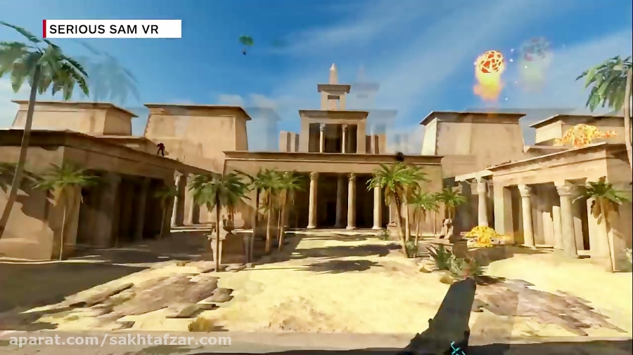 گیم پلی بازی Serious Sam VR: The Last Hope