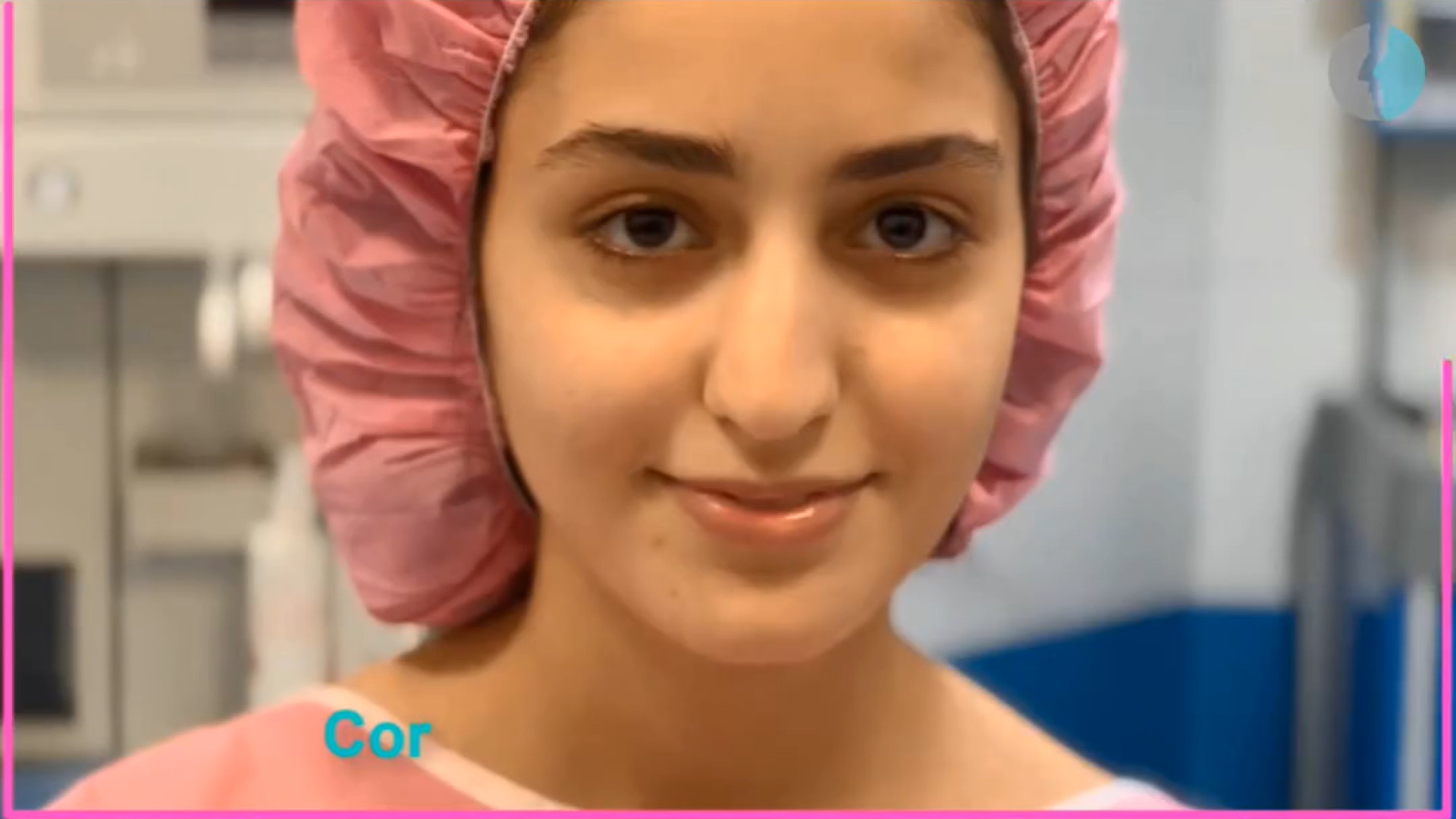 فیلم جراحی بینی اتاق عمل پاکسازی پوست