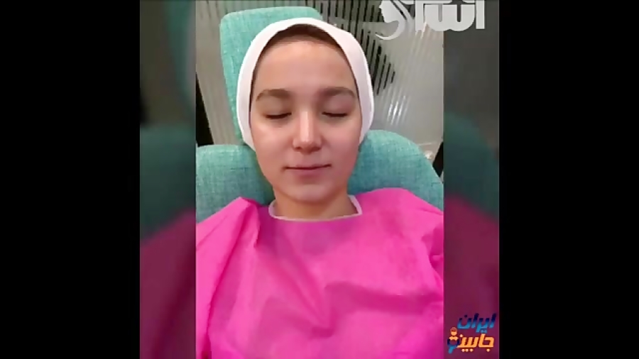 نمونه ای از میکاپ صورت در سالن زیبایی وشکو