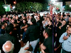 سینه زنی کوی آهنگران کازرون