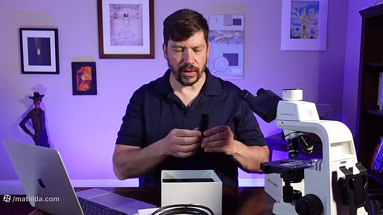 دوربین دیجیتال 10 مگاپیکسلی میکروسکوپ مدل AmScope MU1000 در ماتیلدا اکستنشن تاج دندان