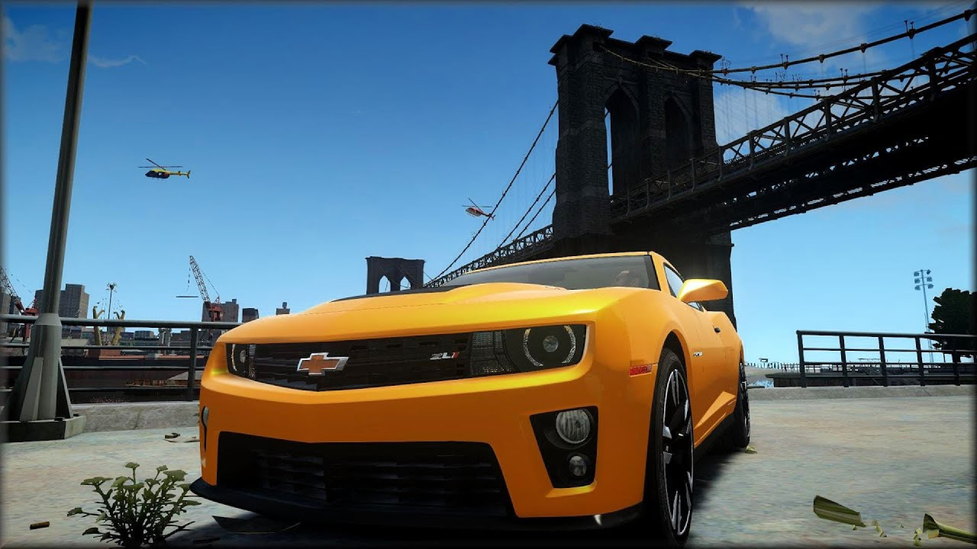تست تصادف Chevrolet Camaro ZL1 در GTA IV اصلاح فرم صورت