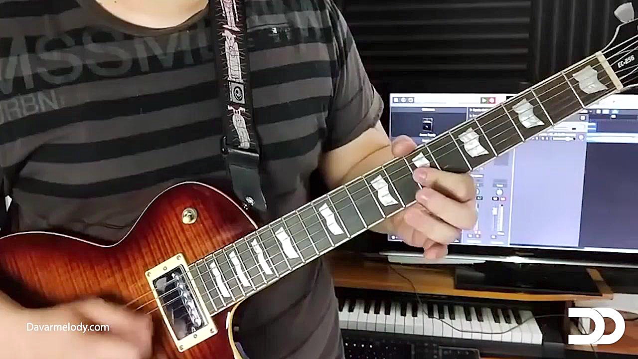 تست گیتار الکتریک ال تی دی LTD...