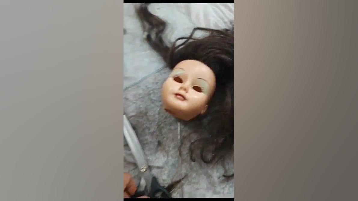 کاشت مو عروسک طبیعی با سوزن فروشگاه خودمون 09309611144 بانو حسین زاده زوترلینیب