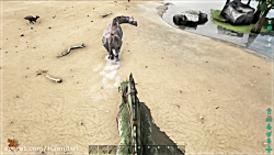 گیم پلی خودم از Ark Survival Evolved شکار با اسپایناسور