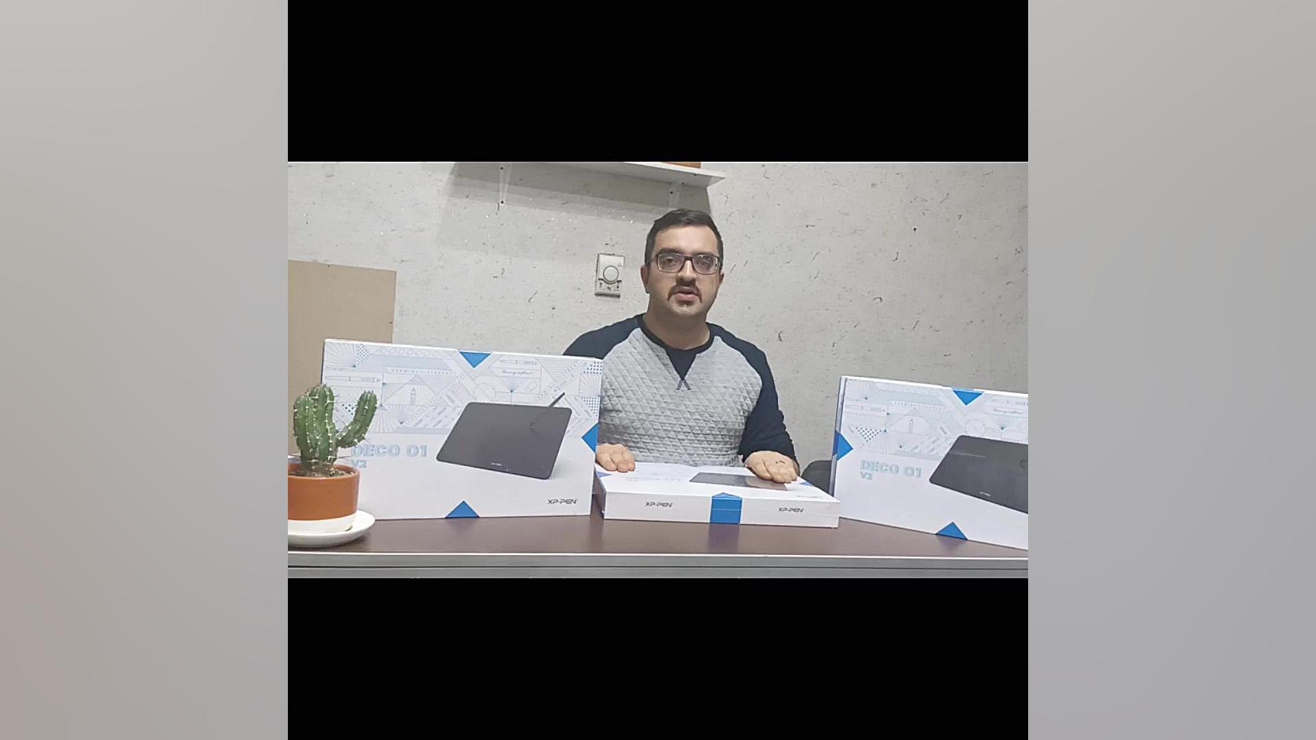 sametit -معرفی قلم نوری xp-pen deco 01 v2 بیماری آلبومینوری وراثتی