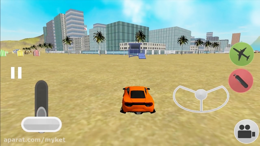 San Andreas Futuristic Car 3D