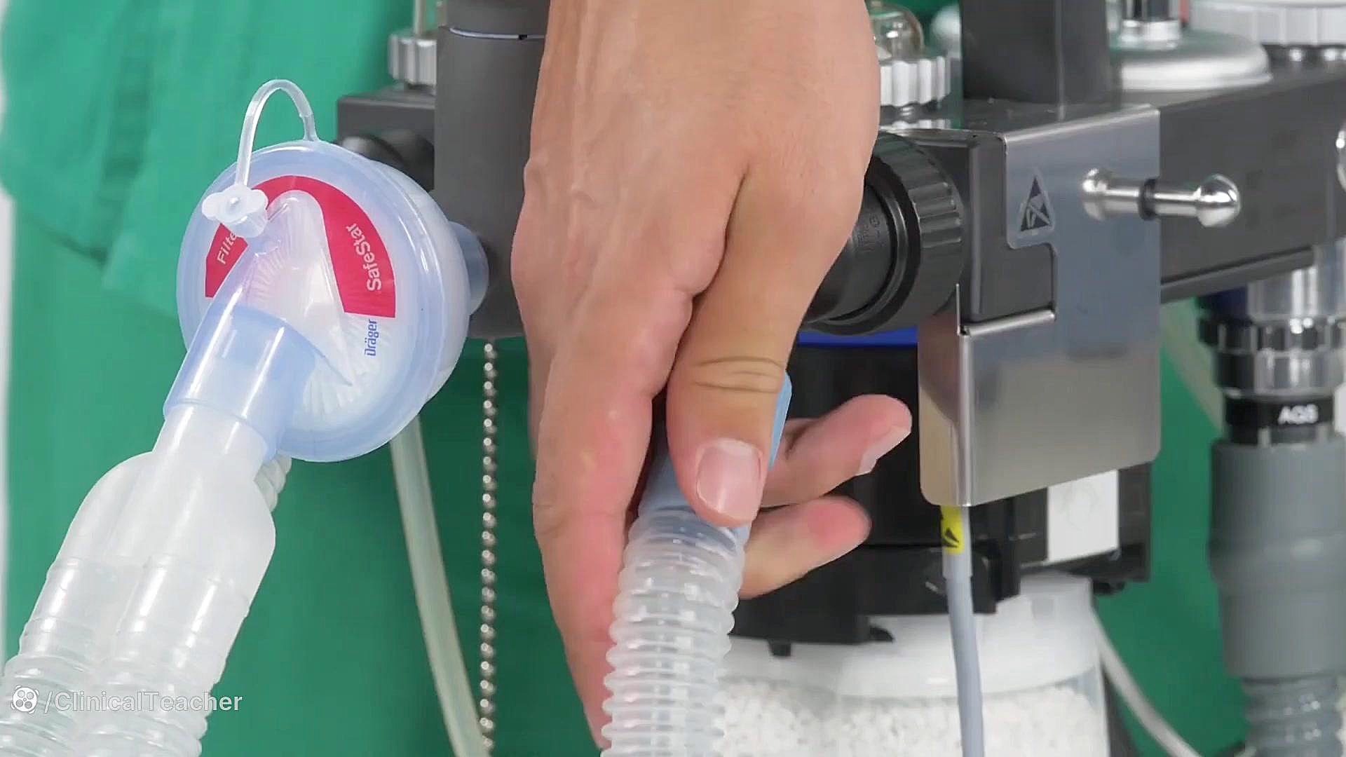 چک روزانه دستگاه بیهوشی مدل Dräger Fabius GS premium لیپوماتیک