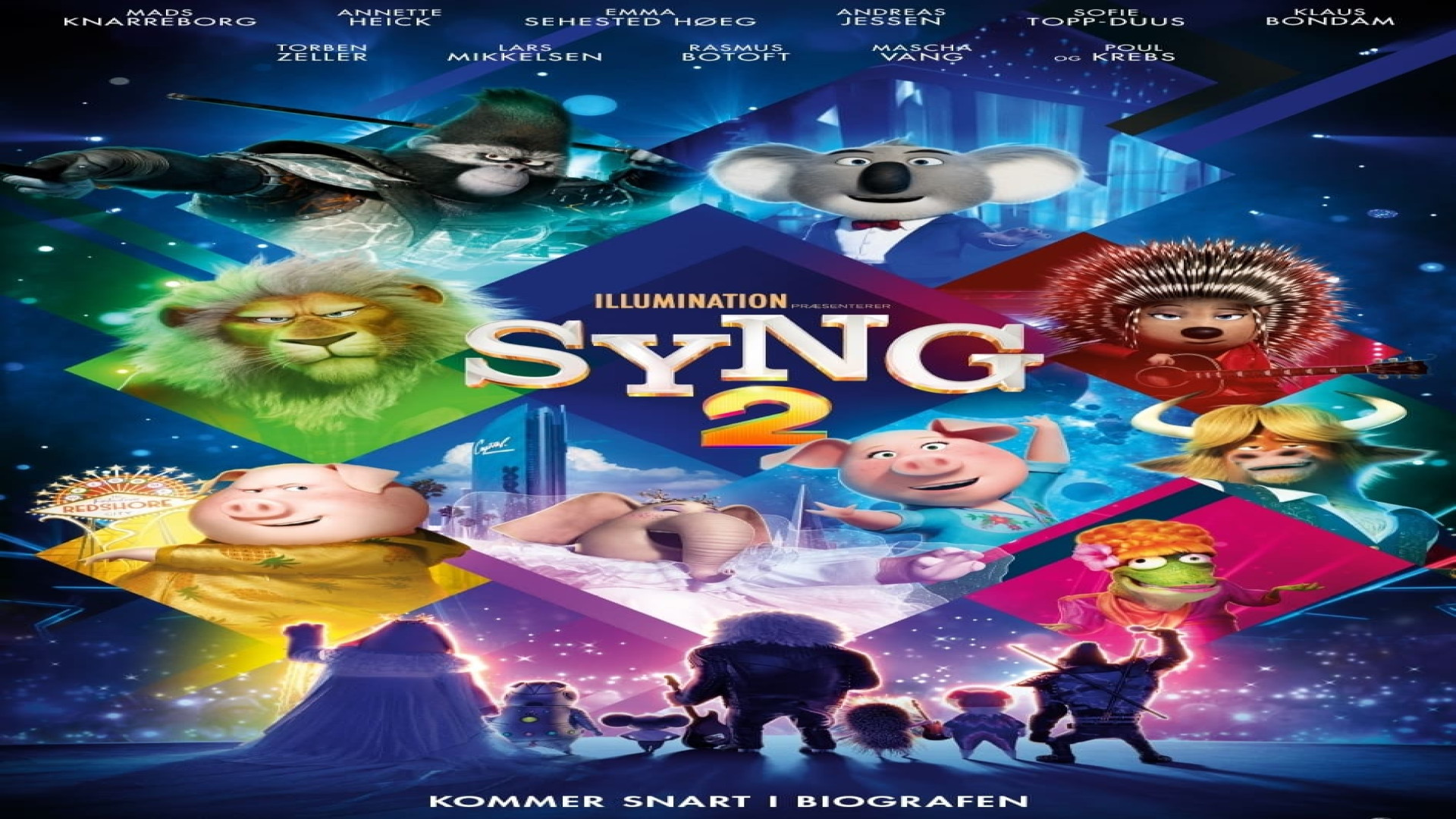 تیزر انیمیشن آواز ۲ ( Sing 2) با دوبله فارسی زمان171ثانیه