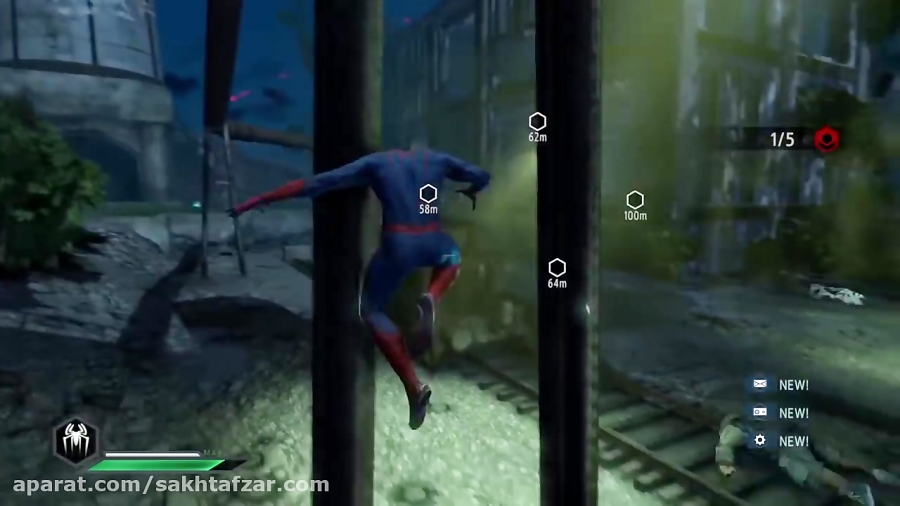 مقایسه گرافیکی بازی Spider - Man بر روی PS4 و PS4 Pro